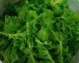 わさび菜のサラダ！　コンビーフとともに作り方4写真