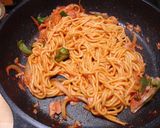 中華麺／脱脂粉乳／シャンタンでナポリタン作り方21写真