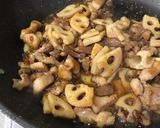 ご飯がススム♡豚バラとレンコンの甘酢炒め作り方27写真