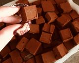 簡単❤︎濃厚❤︎大量石畳生チョコ作り方6写真