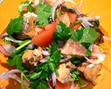 サバ缶とトマトのアジアンサラダ作り方8写真
