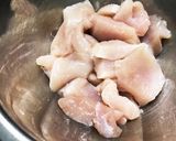 鶏胸肉の味噌チーズ春巻き♪作り方1写真