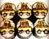 寿司型・模様巻き(イエローキャブ)作り方8写真