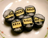 寿司型・模様巻き(イエローキャブ)作り方9写真