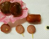 お弁当に♡ミートボールでねずみさん作り方1写真
