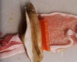 キクイモの豚巻き酢豚風作り方4写真