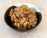 豆まきの余り福豆で＊ピーナツ味噌風作り方5写真