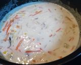 子供喜ぶ！【白菜とギョニソのクリーム煮】作り方10写真