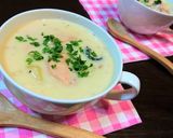 子供喜ぶ！【白菜とギョニソのクリーム煮】作り方13写真