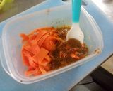 かじきのハニーマスタードサラダ作り方3写真