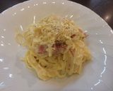 水漬けパスタのカルボラーラ作り方8写真