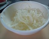 大量消費！③わかめと玉葱スライスサラダ作り方1写真