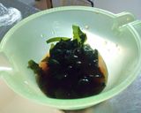 大量消費！③わかめと玉葱スライスサラダ作り方2写真
