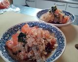 大量消費！③わかめと玉葱スライスサラダ作り方4写真