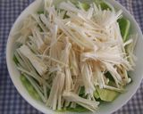 キャベツとえのきの胡麻和え♪作り方1写真