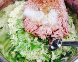 もちもちパリパリ羽根つき餃子作り方2写真