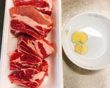 圧力鍋て柔らかい！豚スペアリブステーキ作り方1写真