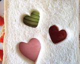 朝食バレンタイン♡ハートのサンドイッチ作り方6写真