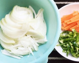 野菜がうまい♬豚こま肉でしょうが焼き(風作り方2写真