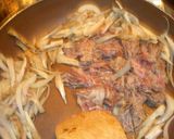 ◆牛肉のゴマ炒め◆作り方2写真