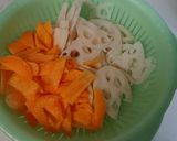 ☆コチュジャンde蓮根の旨辛きんぴら☆作り方1写真