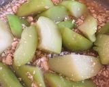 はやと瓜の鶏そぼろ煮作り方7写真