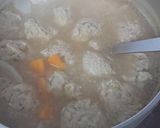 簡単やわらか肉団子の味噌汁作り方4写真