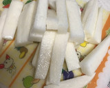 長芋を炒めてホクホク☆コクうまオイマヨ味作り方2写真