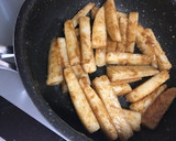 長芋を炒めてホクホク☆コクうまオイマヨ味作り方8写真