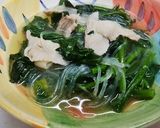 冬季限定no寒締め法蓮草鍋作り方6写真