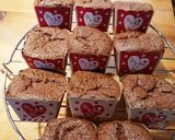 バレンタインココアシフォン♪カップケーキ作り方7写真
