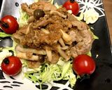 林檎たっぷり！我が家のカフェ風生姜焼き作り方6写真