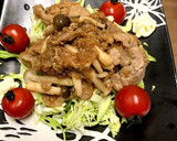 林檎たっぷり！我が家のカフェ風生姜焼き作り方6写真