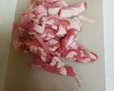 胡麻油香る豚肉とレンコン、ヤーコンの煮物作り方4写真