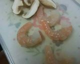 海老と椎茸の焼きびたし作り方1写真