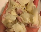 冬の朝ごはんに暖かいワンタンスープ作り方7写真