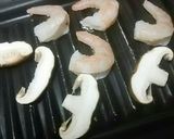 海老と椎茸の焼きびたし作り方2写真