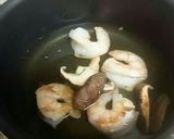 海老と椎茸の焼きびたし作り方3写真