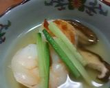 海老と椎茸の焼きびたし作り方4写真