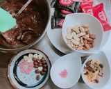 バレンタイン♡簡単綺麗なキットカットバー作り方1写真