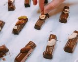 バレンタイン♡簡単綺麗なキットカットバー作り方4写真