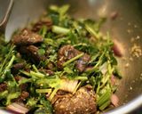 【タイ料理】ナムトック(ハーブのサラダ)作り方15写真