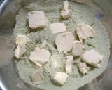 大好きな苺ちゃんのクランブルケーキ抹茶味作り方3写真