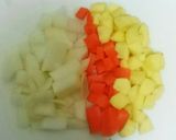 サーモンとほたてのチャウダー作り方1写真