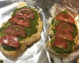 簡単★鶏むね肉のバジルチーズ焼き作り方4写真