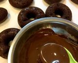 チョコレート焼きドーナツ作り方20写真