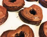 チョコレート焼きドーナツ作り方24写真