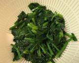 レンジで簡単！ほうれん草の胡麻和え作り方2写真