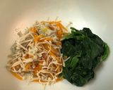 レンジで簡単！ほうれん草の胡麻和え作り方5写真