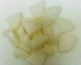 大根と豚バラのごまみそ炒め作り方1写真